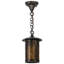 Luminaire suspendu cylindrique de style lanterne à 1 lumière Yarber