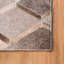 Tapis en cuir tissé à la main Sebring ivoire / gris-990373862