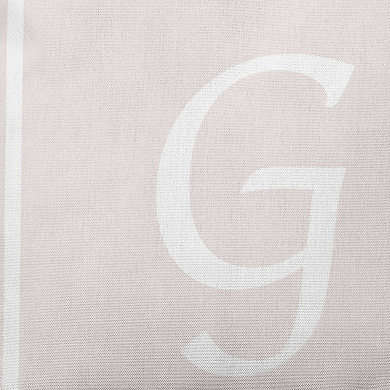 Reversible Throw Pillow, Ivory/White, 20"x20", G