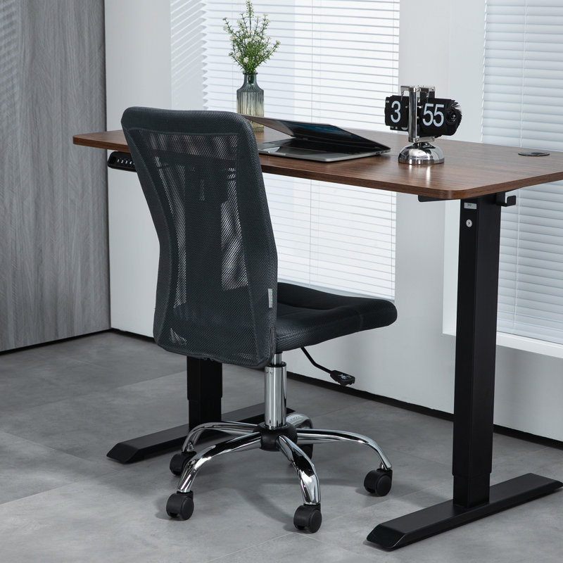 Hayre Polyester Office Chair, Dark Grey