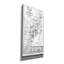 «Map of Miami 1925» par Epic Graffiti Portfolio, art mural sur toile-2062478250