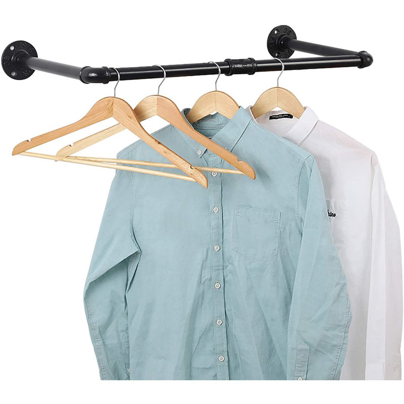 Frink 23.2'' Wall Mounted Clothes Rack