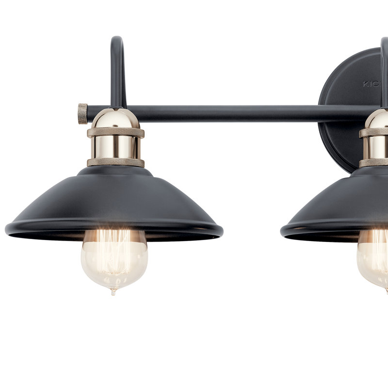 Ochsner 3 - Light Dimmable Vanity Light, Black