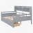 Daybed with Wood Slat Support, Bedside Shelves, and Two Drawers, , Versatile and Stylish-233749869-233749870