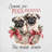 12_pug Polyester/Polyester Blend Reversible Throw Pillow-460441454