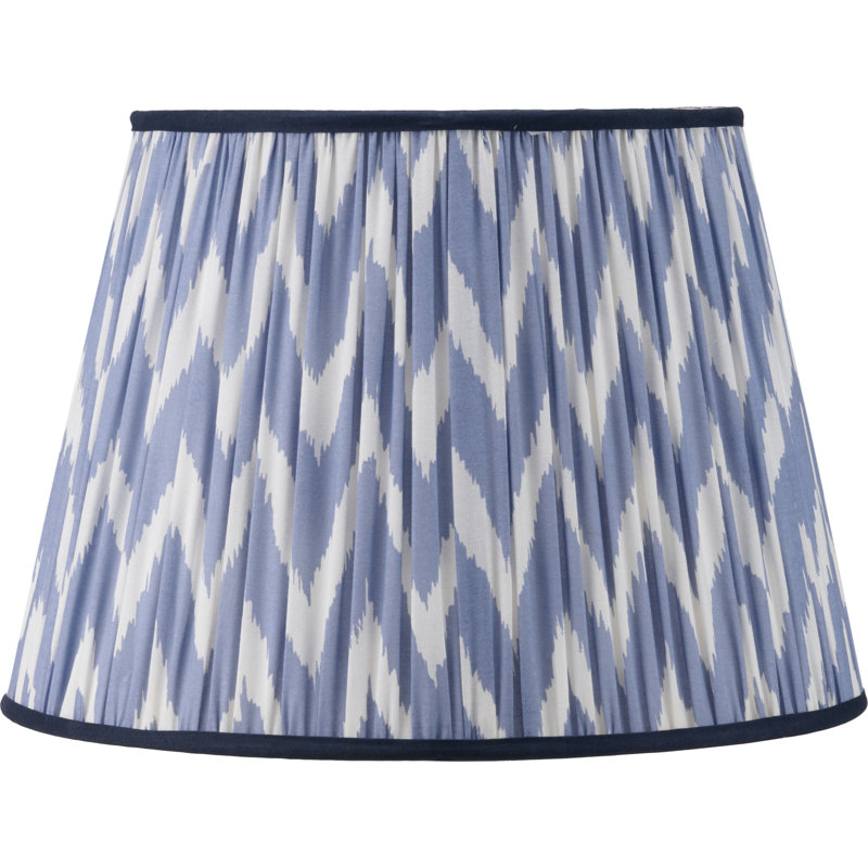 Cotton Empire Lamp Shade ( Uno ), Blue, 31" H x 45" W x 45" D