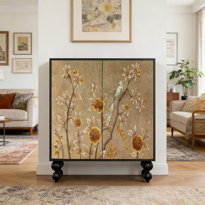 Modern Solid Wood Large Capacity Shoe Cabinet