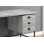 Bureau d'ordinateur, bureau personnel, ordinateur portable, tiroirs de rangement, travail, métal, stratifié-364332221