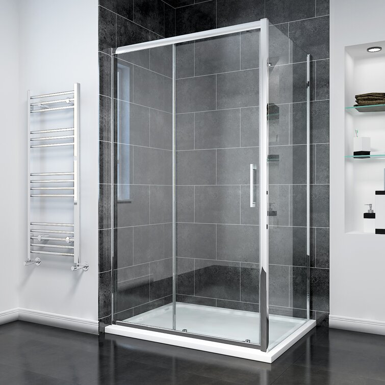 Oblak Rectangular Shower Enclosure with Tray