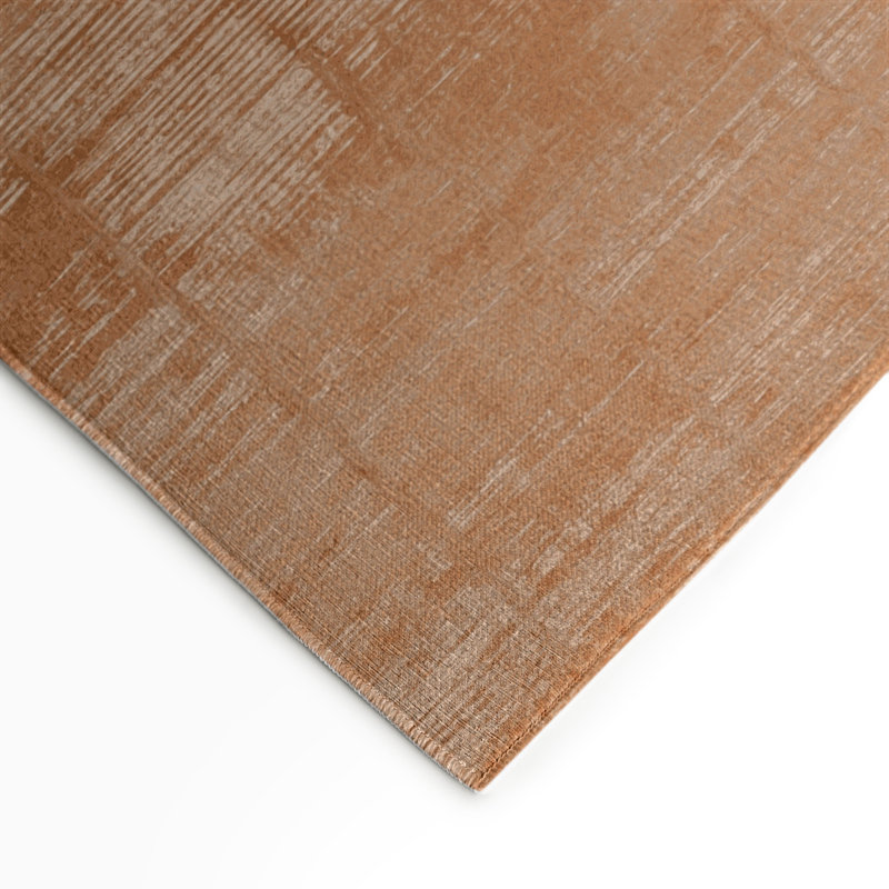 Tapis brun abstrait intérieur et extérieur, Rectangle 9 pi x 12 pi