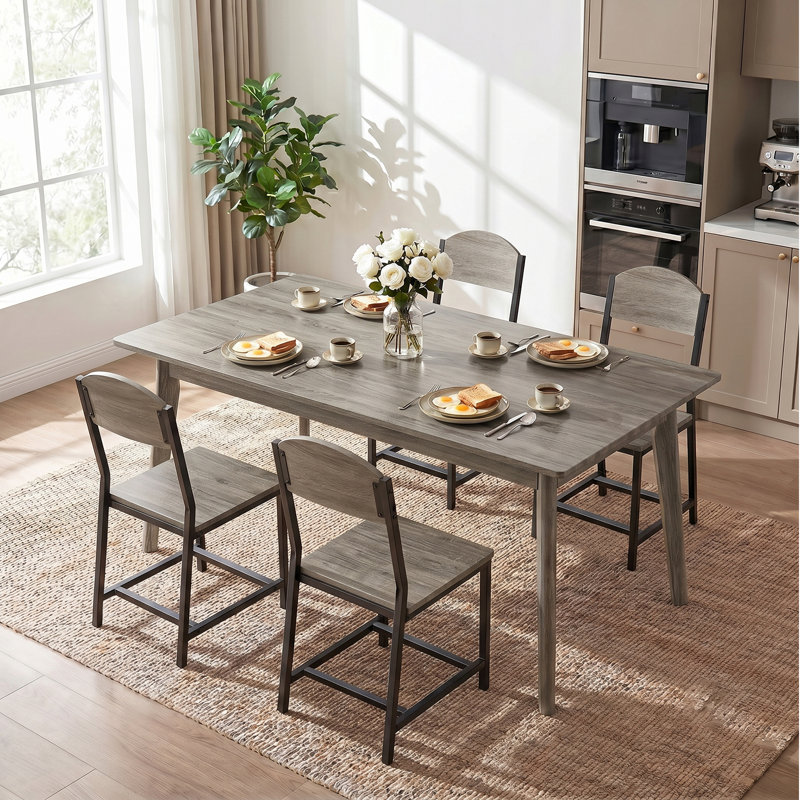 Chaise d'appoint de salle à manger Archy, 4, Gray