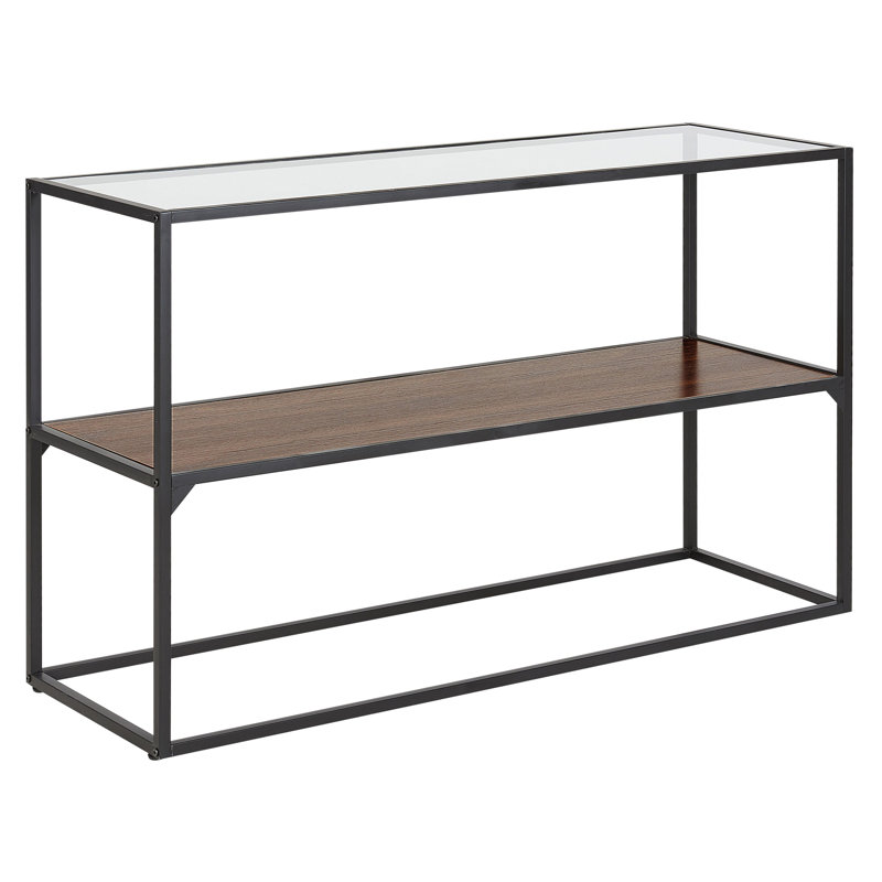 Dedrik 122cm Glass Top Console Table