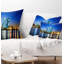 Coussin lombaire wharf cityscape photo de londres