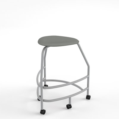 360 Stool, 30"H, Compression Casters