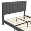 Base de lit tapissier moderne et simple, base de matelas avec lattes en bois, sans sommier requis pour un soutien solide-832182998-832183016