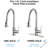 Pull Down Spray Kitchen Faucet In Brushed Nickel Stainless Steel - Scratch-, Rust-, Spot-, 360 Swiveling Spout, 1.8Gpm Flow Scratch & Rust , Spotless Finish, Max Rate-402917787