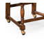Country Farmhouse Leather Dining Chair