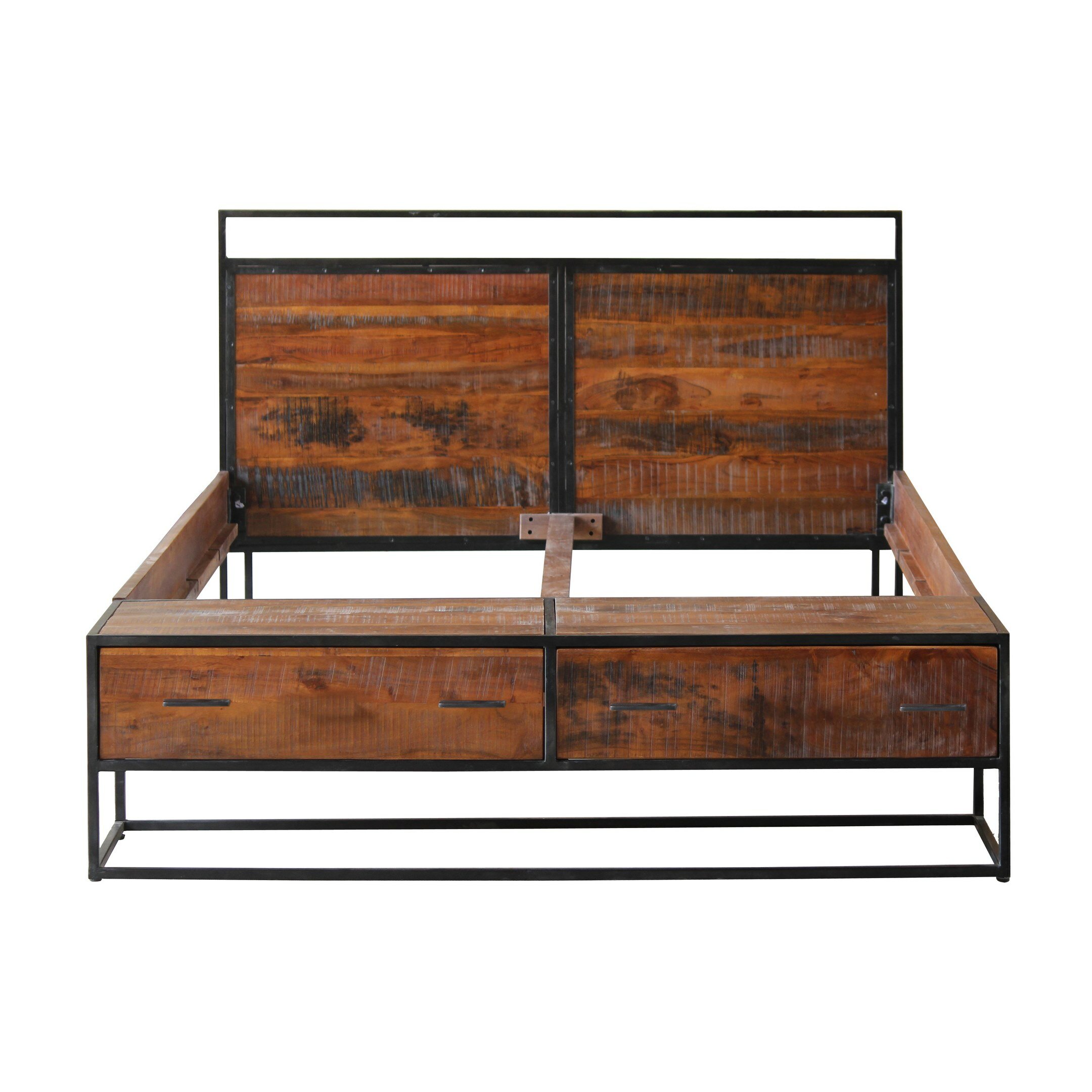 King size deals platform bed wayfair