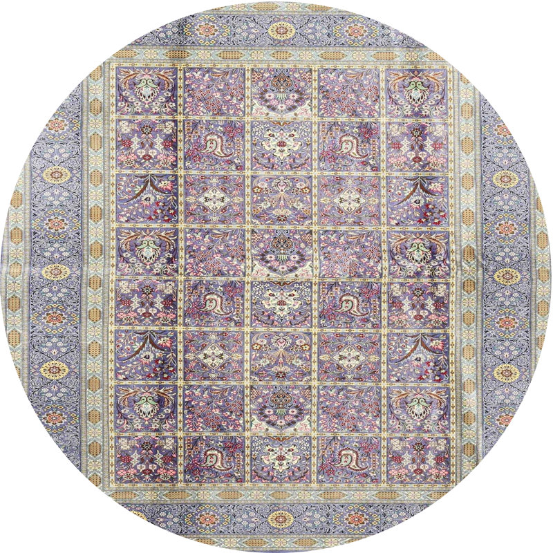 Oriental Indoor Rug, Round 7'