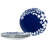 Noritake Bluefjord Set Of 4 Coupe Dinner Plates, 11"