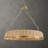 Uttermost Ladakh 9 Light Round Wicker Pendant