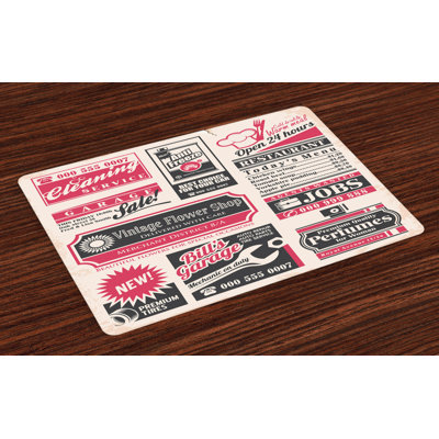 Jayden News Magazine Placemat