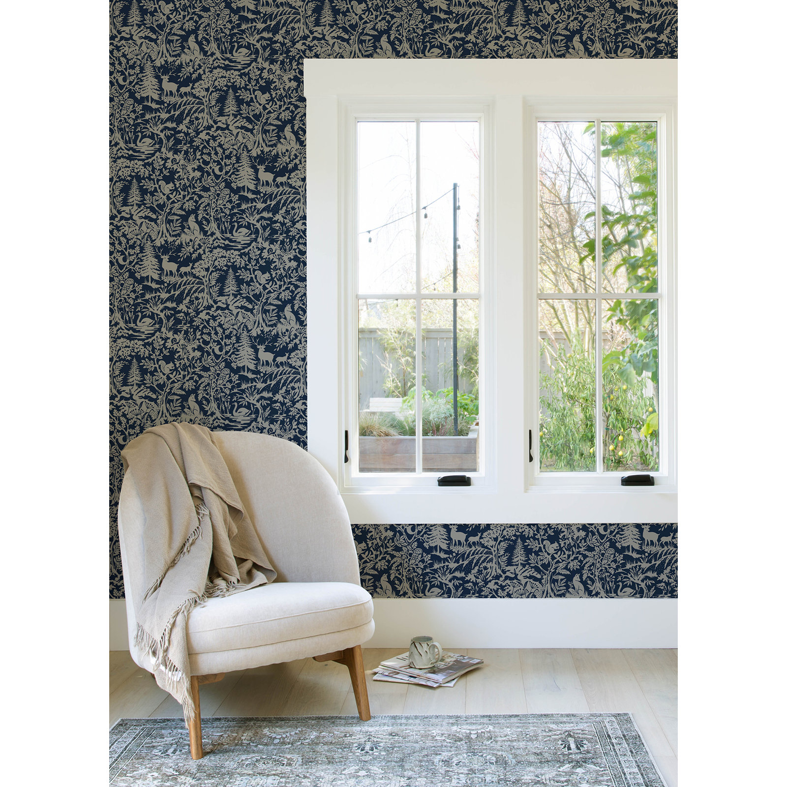 Talum Wallpaper, Blue