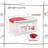 20 Lb. Polypropylene Food Storage Container