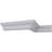 2 1/4"H x 2 1/4"P x 3 1/8"F x 94 1/2"L Medea Crown Moulding
