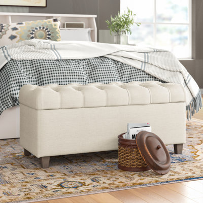 Ranshaw Upholstered Tufted Storage Bench