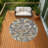 Machine Washable Indoor/Outdoor Huseby ACN2278 Geometric Rug-1921207751