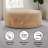 Big Round Faux Fur Bean Bag Chair-118602420