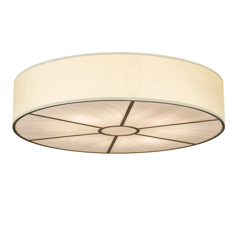 Cilindro Fabric Flush Mount
