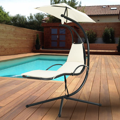 Jabryson 1 Person Swing Chair with Stand