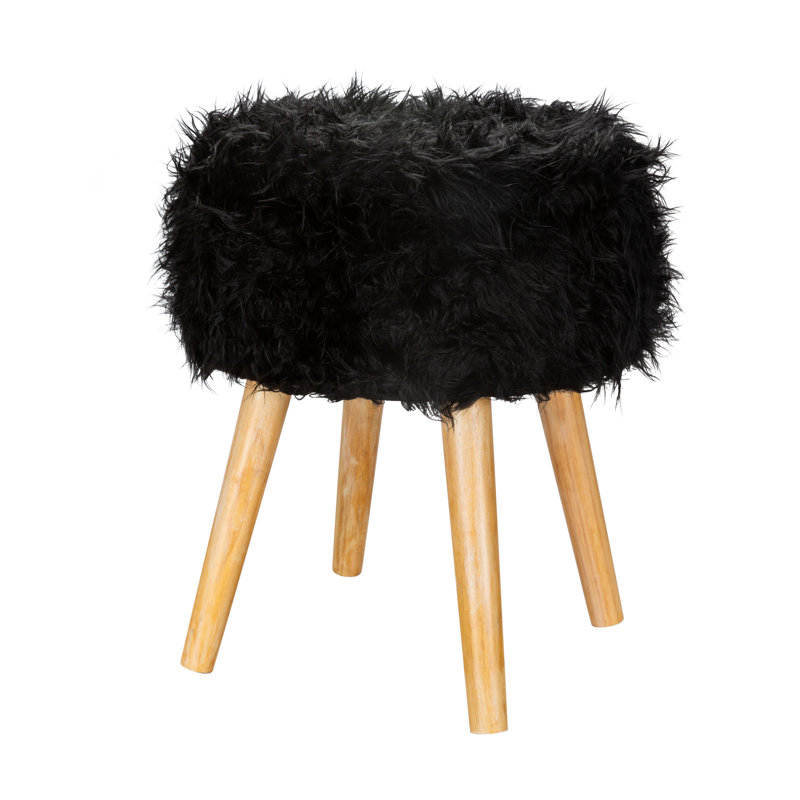 Repose-pieds avec rangement Neu Home, Noir
