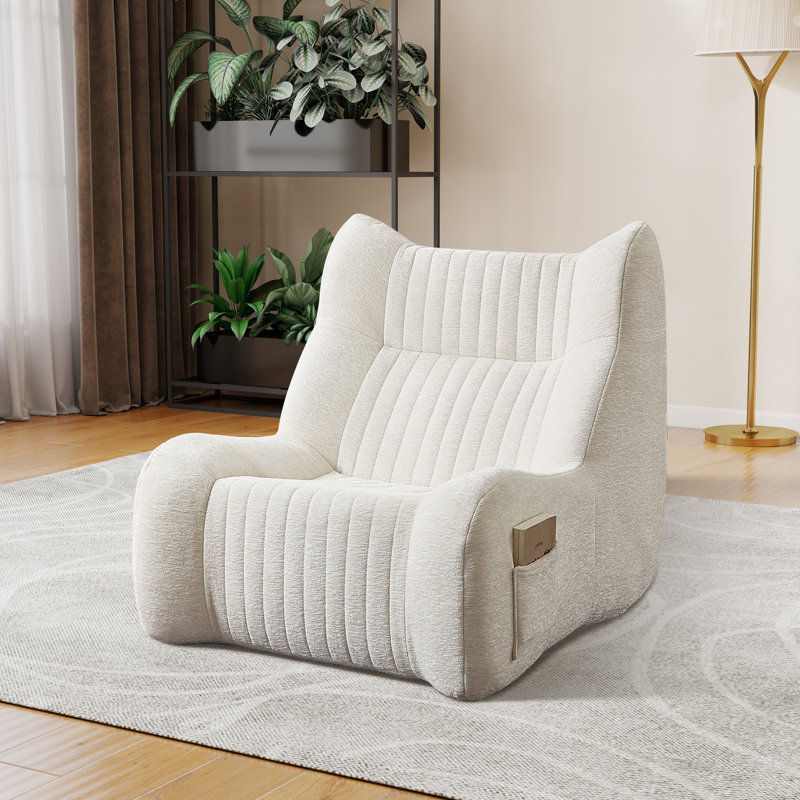 Fauteuil à billes, Blanc