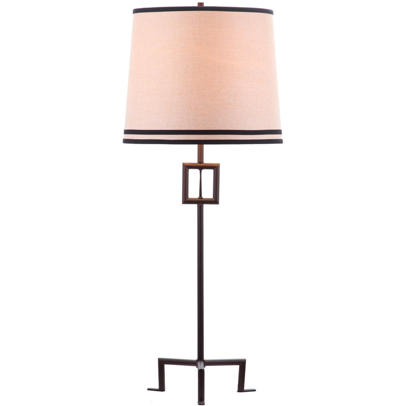 Metal Lamp, Blacksmith Bronze