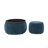 Round Storage Ottoman, 2 In 1 Function, Work As End Table And Ottoman,With Small Seat (25"X25"X14.7")-710171539