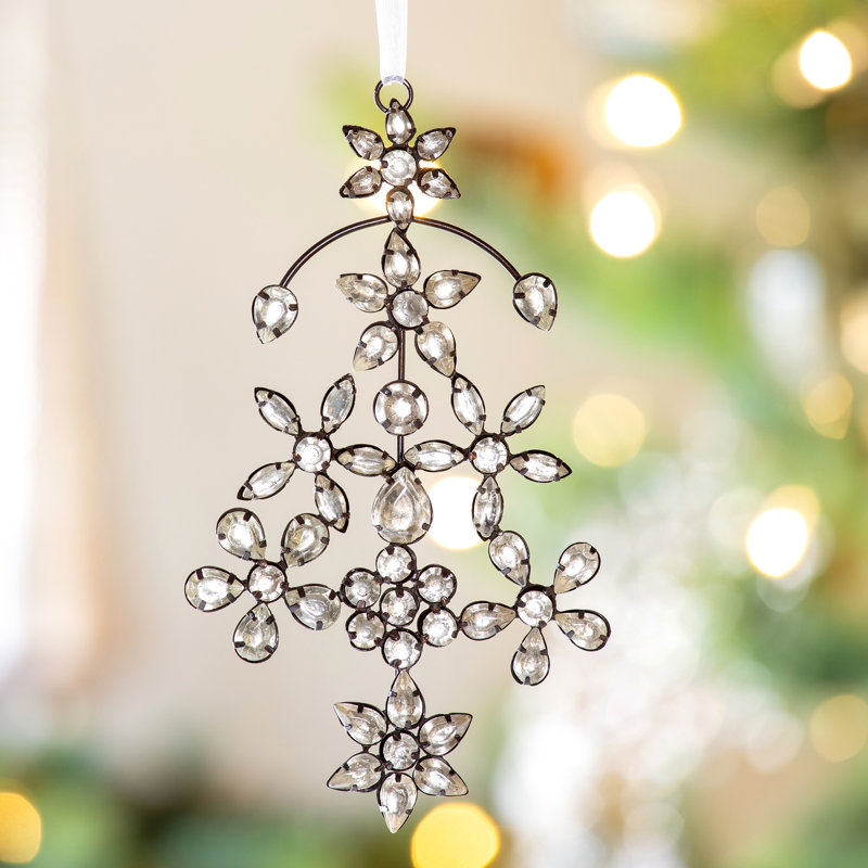 Joyeux Noel 7'' Hanging Figurine Ornament