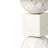 Zed Genuine Marble Pedestal End Table-84529860