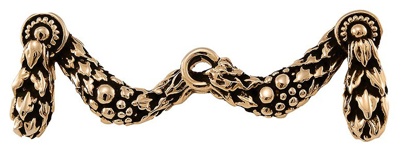 Sforza Bar / Handle Pull, Antique Gold