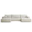 6 Seater Reclining Corner Sofa -1357559492