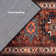 Antiq Red Medallion Design Canvas Backing Carpet Runner