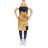 No Pattern Bib Apron