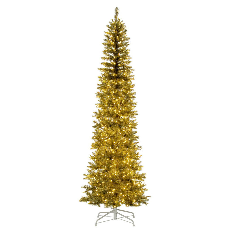 Artificial Christmas Tree with Lights, 6.5'