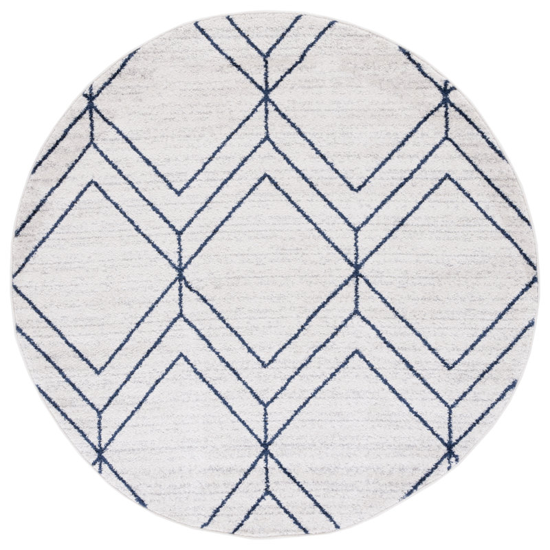 Seidman Performance Geometric Rug, Round 4'