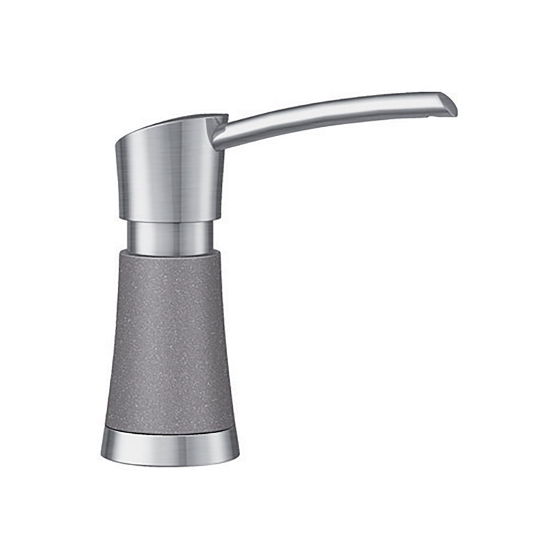 Artona Soap Dispenser, Metallic Gray