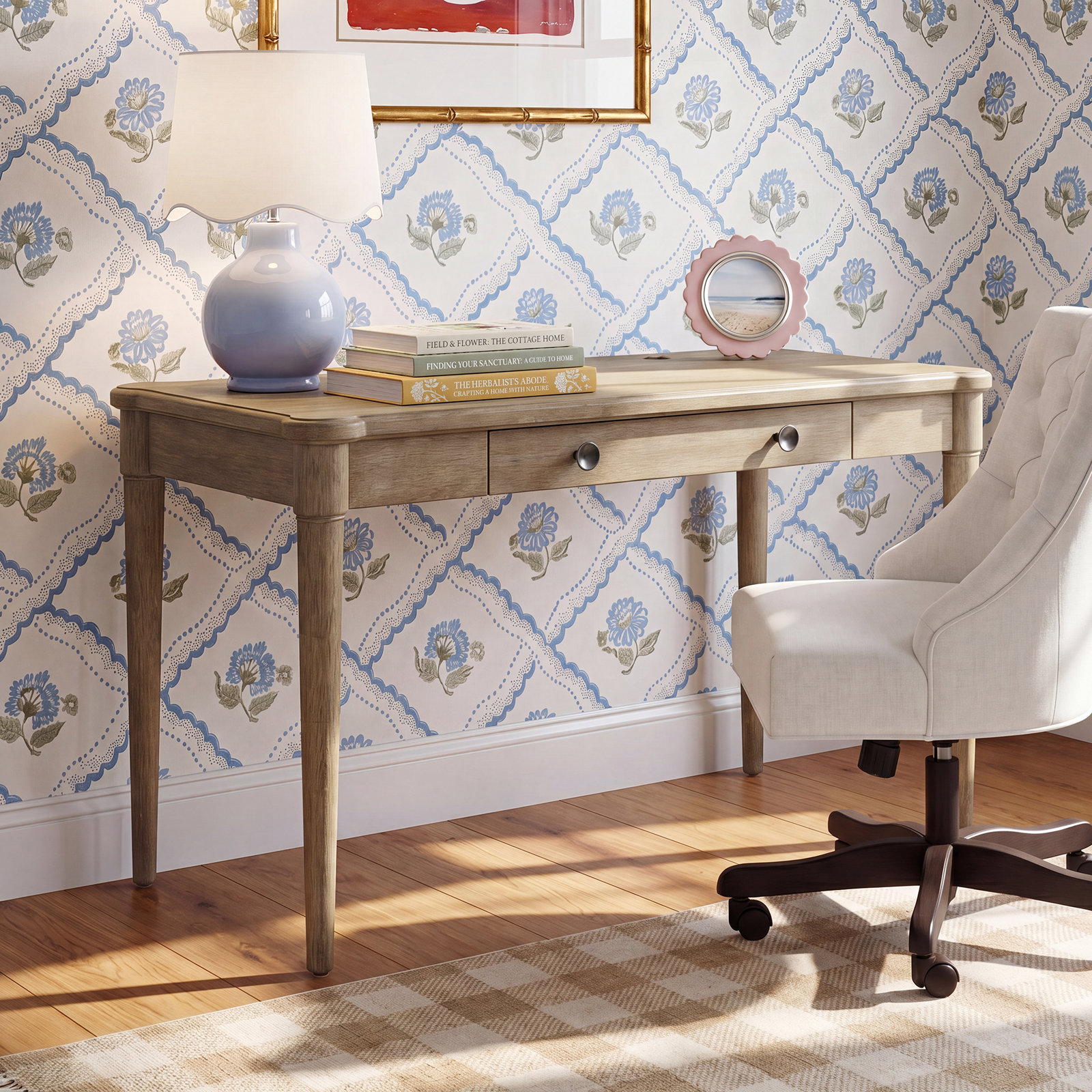 Dana 48" Writing Desk, Natural