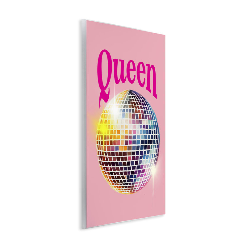 «Sparkling Disco Queen» par Elizabeth Medley, H 15 po x l 10 po