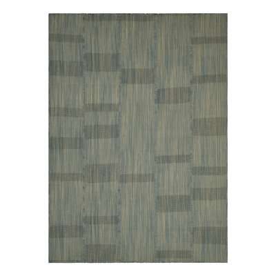 One-of-a-Kind 9'1X12'10 2010s Wool Area Rug